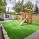DIY 12' Artificial Grass Turf for Dogs, Gym, Outdoor, Playset, 1.38" Pile