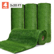 DIY 12' Artificial Grass Turf for Dogs, Gym, Outdoor, Playset, 1.38" Pile