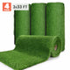 DIY 12' Artificial Grass Turf for Dogs, Gym, Outdoor, Playset, 1.38" Pile