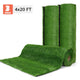 DIY Modular 12' Artificial Grass | 1.38" Soft Turf for Home Gym & Play Areas