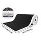 DIY HybridLane Black Indoor Gym Turf with White Border Lines, 61oz (Preorder)