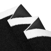 DIY HybridLane Black Indoor Gym Turf with White Border Lines, 61oz (Preorder)