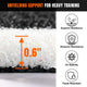 DIY HybridLane Black Indoor Gym Turf with White Border Lines, 61oz (Preorder)
