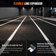 DIY HybridLane Black Indoor Gym Turf with White Border Lines, 61oz (Preorder)