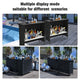 DIY Outdoor Folding Bar Pub Table with Storage