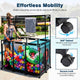 DIY Steel Pool Float Storage Mesh Toy Organizer
