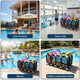 DIY Durable Pool Float Storage Mesh Toy Organizer - Solid PVC Frame