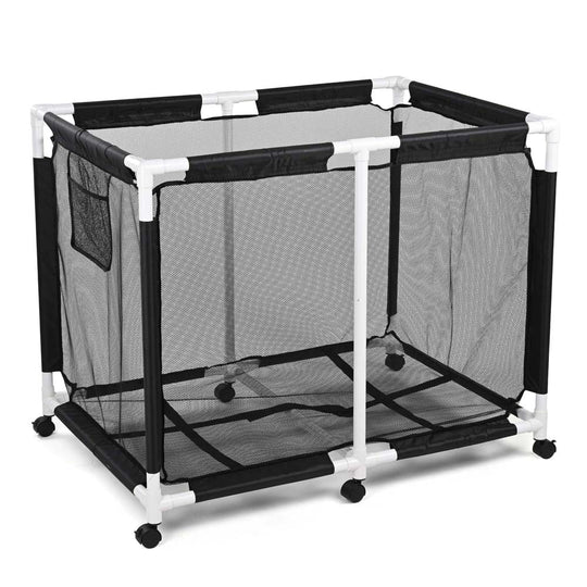 DIY Durable Pool Float Storage Mesh Toy Organizer - Solid PVC Frame