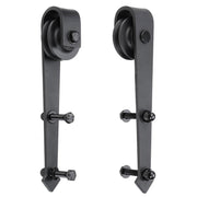 DIY Sliding Barn Wood Door Replacement Roller Pair Style/Color Options