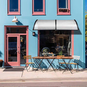 DIY 6.5ft Awning Patio Cover Rain Protection Window