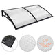 DIY 6.5ft Awning Patio Cover Rain Protection Window