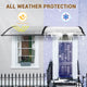 DIY 6.5ft Awning Patio Cover Rain Protection Window