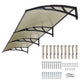 10ft Awning Patio Cover Rain Protection Window