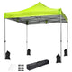 10x10ft Easy Pop Up Tent Canopy WeightBags Air Vent (9'7"x9'7")