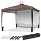 DIY 10x10ft Easy Pop Up Tent Canopy WeightBags Air Vent