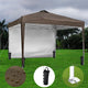 DIY 10x10ft Easy Pop Up Tent Canopy WeightBags Air Vent