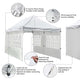 DIY 10x20ft Easy Pop Up Canopy 4-Sidewall Party Tent Shelter