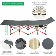 Folding Camping Cot Single Bed Size