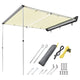 DIY Car Awning with LED Light Car Side Tent 8' 1" x 6' 7"