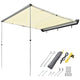 DIY Car Awning with LED Light Car Side Tent 8' 1" x 7' 1"