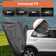 DIY Tailgate Tent SUV Van Awning with Screen Net