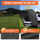 DIY Tailgate Tent SUV Van Awning with Screen Net