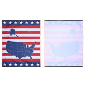 DIY Car Side Awning Waterproof Fabric 6.5'x7.7' UV30+