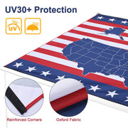 DIY Car Side Awning Waterproof Fabric 7.5'x7.7' UV30+