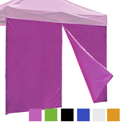 DIY 1pc Sidewall with Zipper for Easy Pop Up Canopy Tent