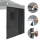 DIY 1pc Sidewall with Door Window for 10x10 Canopy