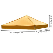 DIY 9.6x9.6ft Easy Pop Up Canopy Tent Top Replacement