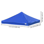 DIY 9.6x9.6ft Easy Pop Up Canopy Tent Top Replacement