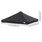 DIY 9.6x9.6ft Easy Pop Up Canopy Tent Top Replacement