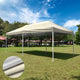 DIY 10x20ft Easy Pop Up Canopy Tent Top Replacement