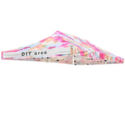 10x20 Canopy Replacement Cover Tie-dyed Pink