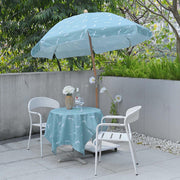 DIY 6ft Wooden Patio Umbrella Tilt Beach Summer Parasol