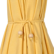 DIY 9ft Wooden Patio Umbrella Acrylic Fabric Market Umbrella