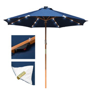 DIY 9 Foot Wooden Patio Umbrella Color Options