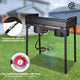 DIY Propane Outdoor Stove 2-Burner with Regulator 150,000BTU