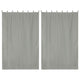 Outdoor Patio Door Curtain Tab Top 54x84 2ct/Pack