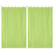 Outdoor Patio Door Curtain Tab Top 54x96 2ct/Pack