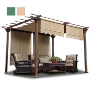 DIY 15'7" x 4'1" Pergola Roof Cover Canopy Replacement 2ct/Pack