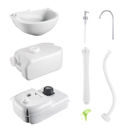 Portable Sink Hand Wash Station with Water Tank Foot Pump