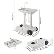 DIY Portable Hand Wash Station Camping Sink 8 Gallons