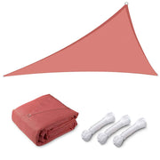 DIY Triangle Outdoor Sun Shade And Canopy 16' Color Options