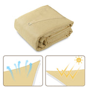 DIY Triangle Outdoor Sun Shade And Canopy 16' Color Options