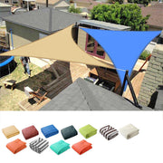 DIY Triangle Outdoor Sun Shade And Canopy 16' Color Options