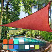 DIY Triangle Outdoor Sun Shade And Canopy 16' Color Options