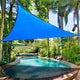 DIY Triangle Outdoor Sun Shade And Canopy 11' Color Options