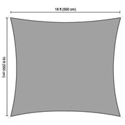 DIY 18' Square Outdoor And Patio Shade Color Options